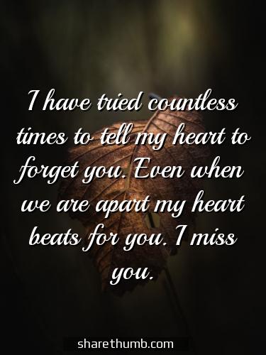 i miss you message for ex girlfriend